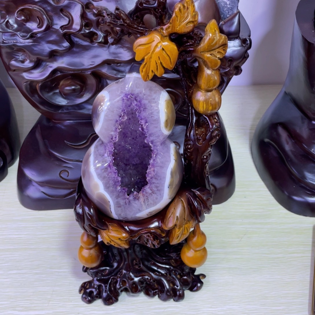 乌拉圭紫水晶摆件