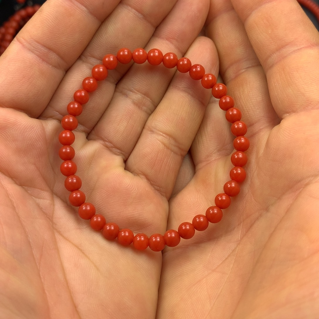 南红玛瑙珠子未镶嵌