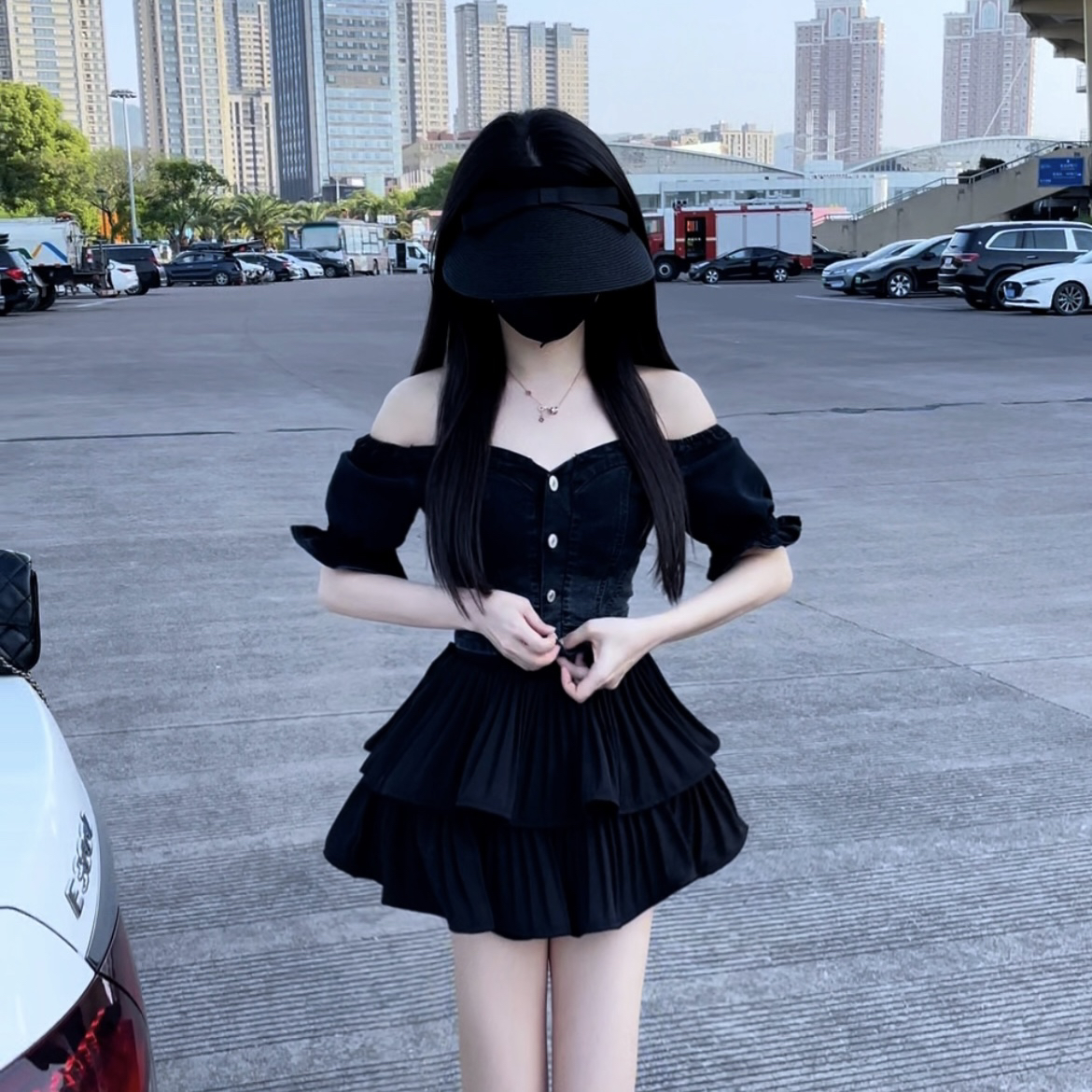 辣妹街头时尚套装