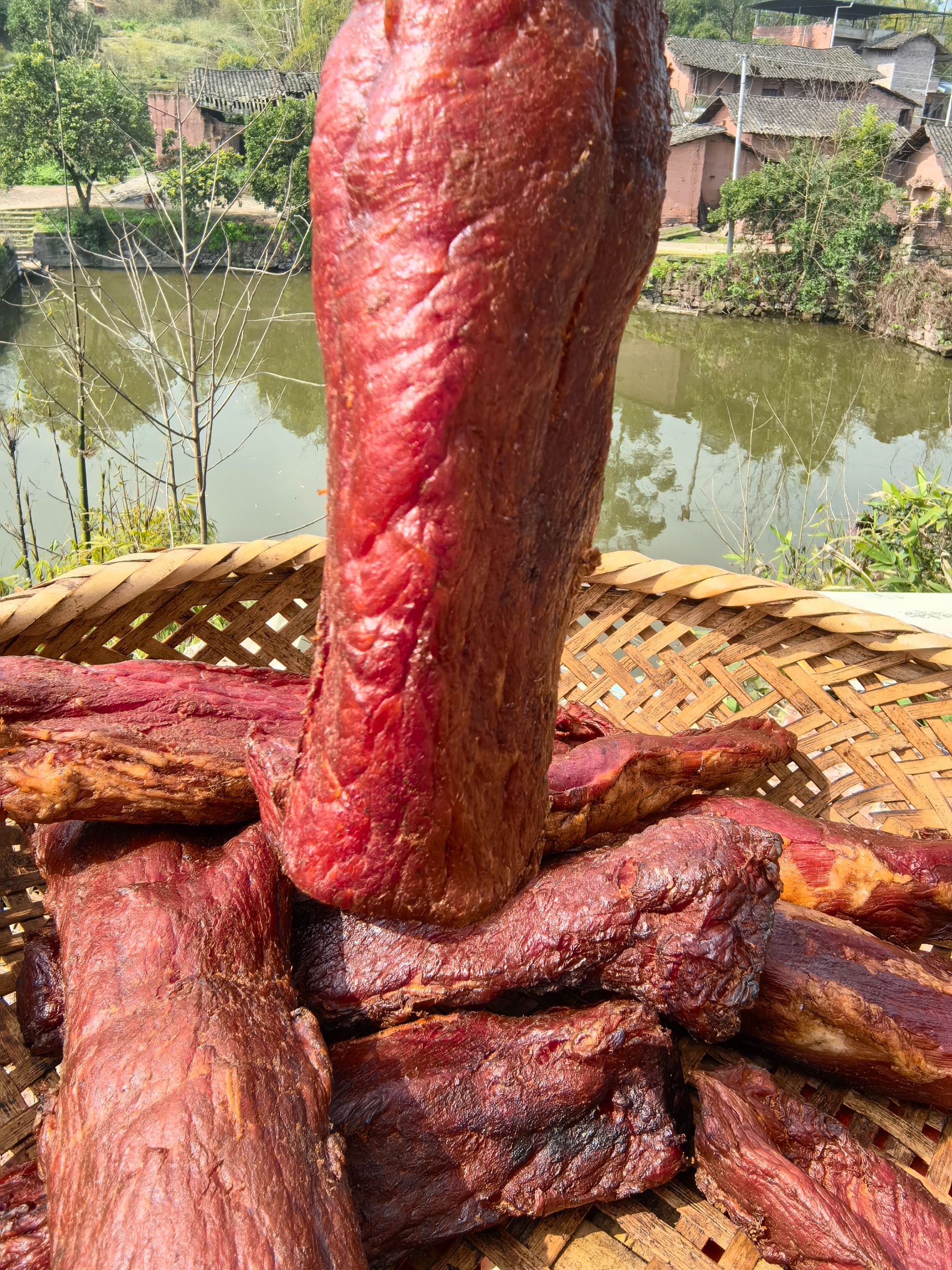 【纯瘦里脊腊肉】四川烟熏腊肉里脊腊肉现称链接