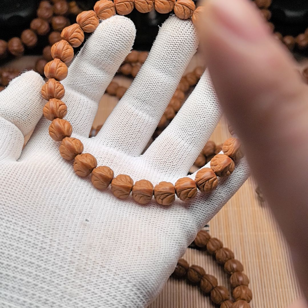 吊坠桃核精品小龙纹手持