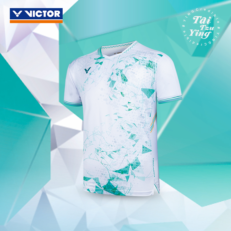 VICTOR/威克多戴资颖同款大赛服速干羽毛球短袖T-50003TTYT