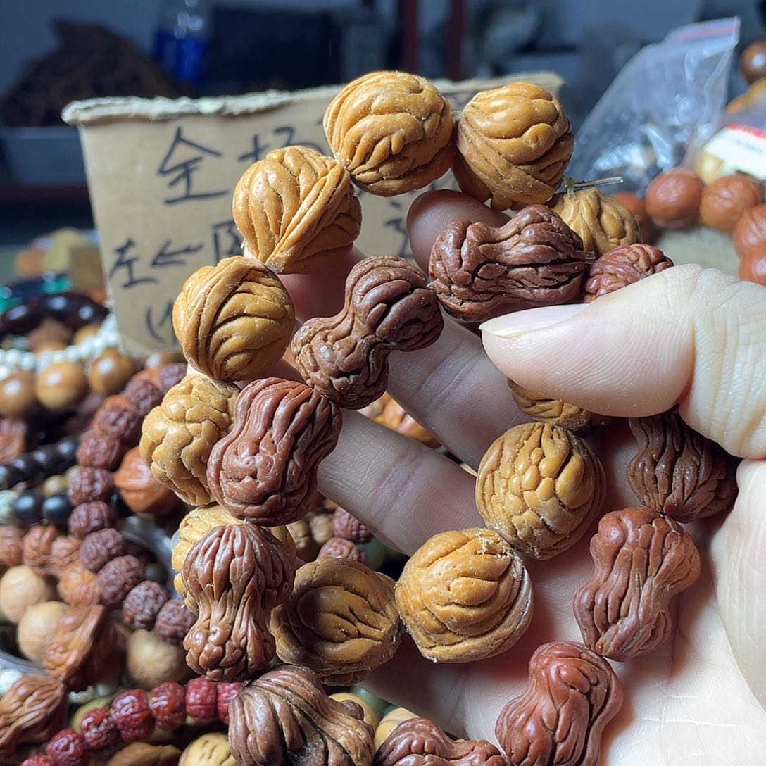 吊坠佛螺菩提两件套