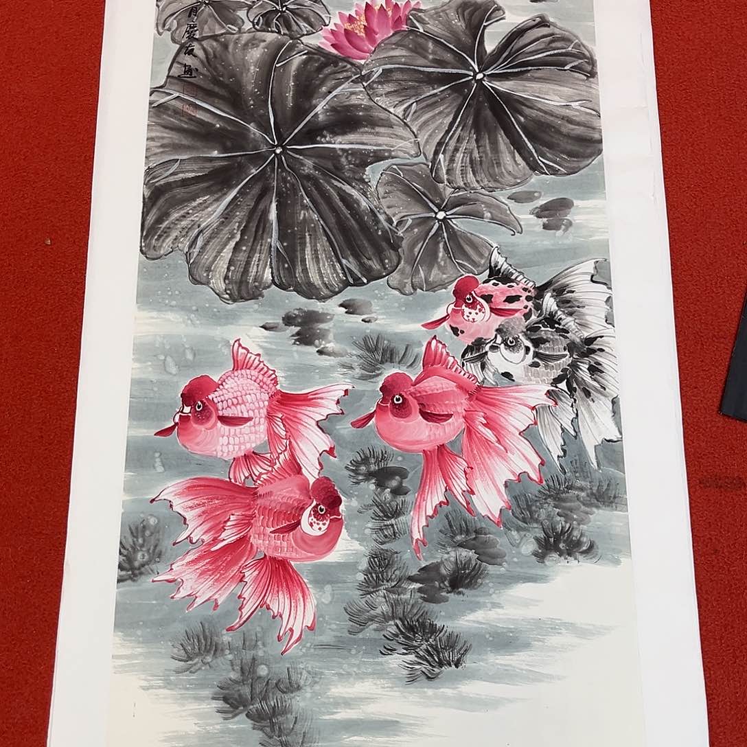 国画手绘国画作品