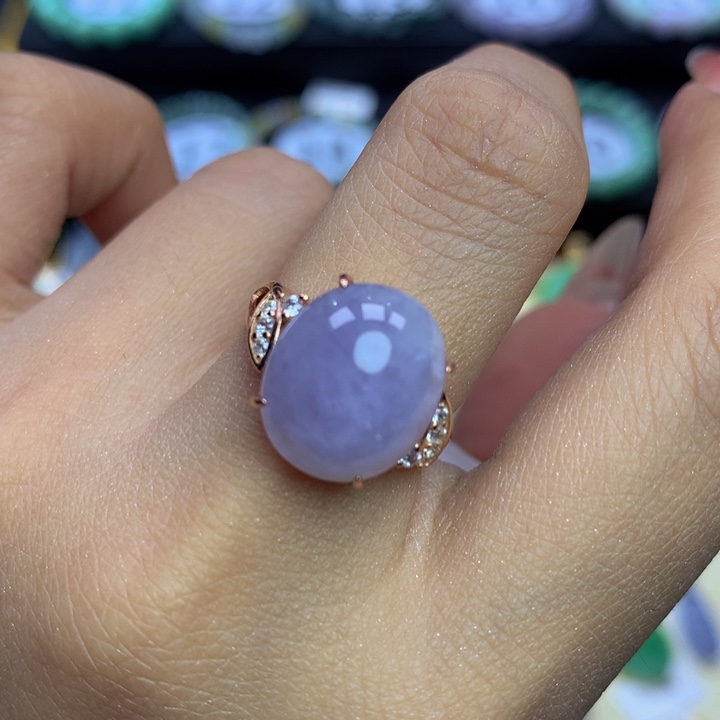 翡翠手链银S925镶嵌翡翠