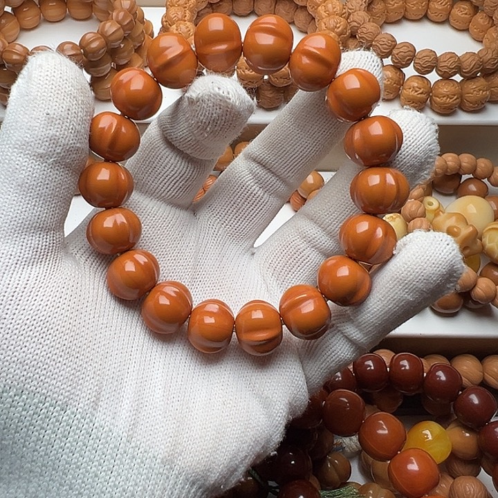 吊坠文玩核桃三****花