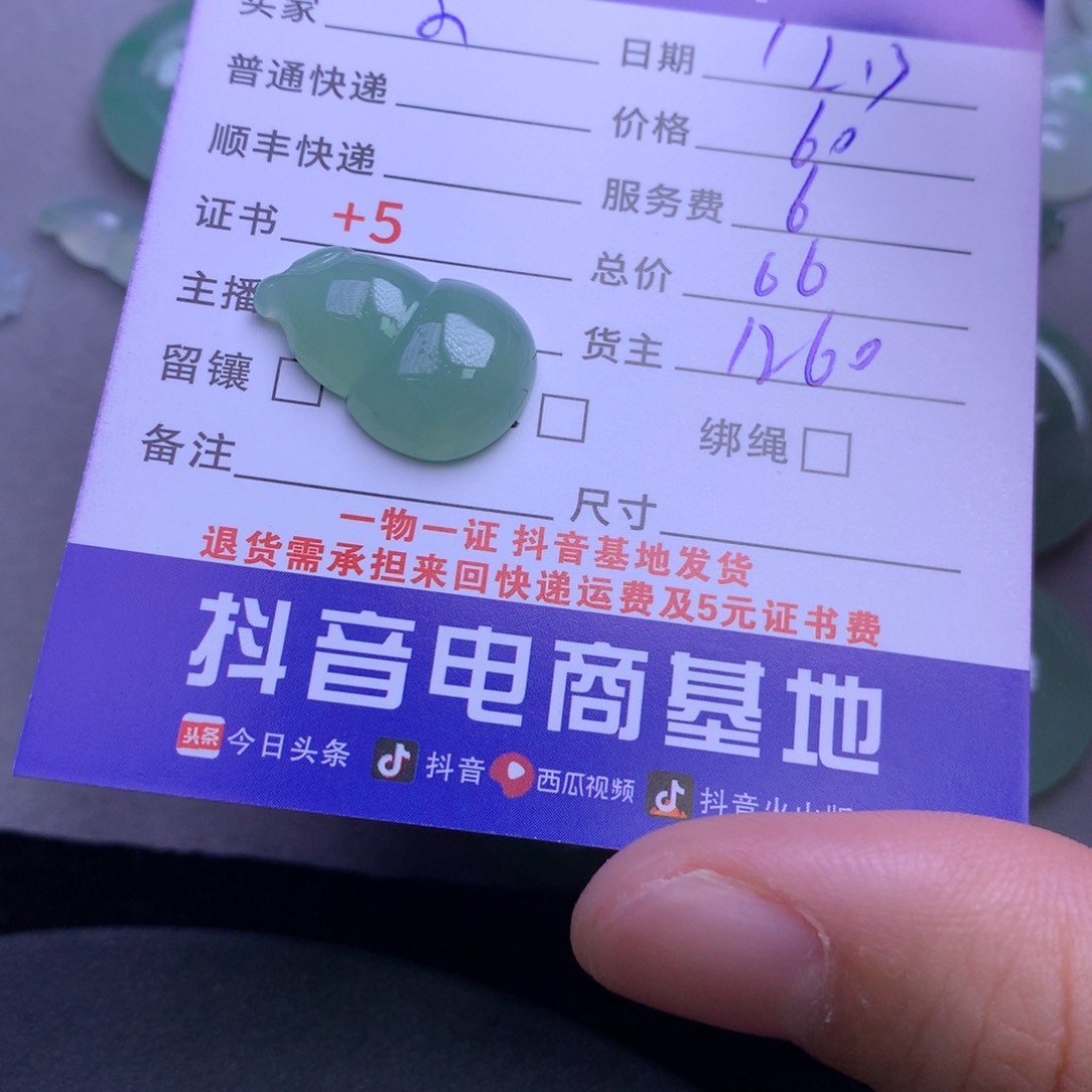 颈饰未镶嵌翡翠东****y