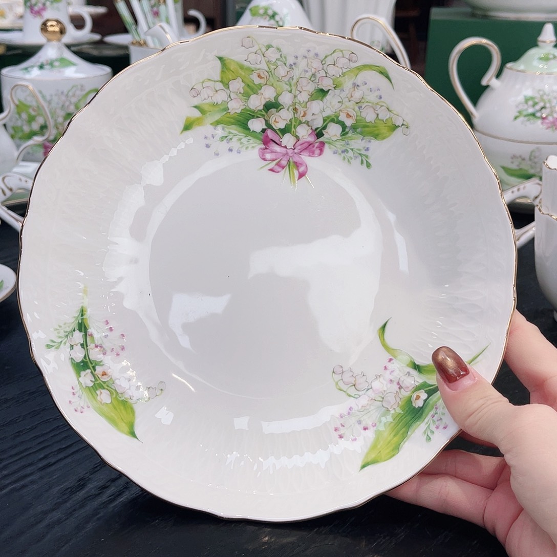 骨瓷8寸汤盘/////