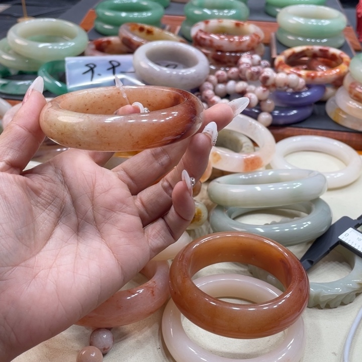 梅***骨石英质玉钛钢珠宝奇石