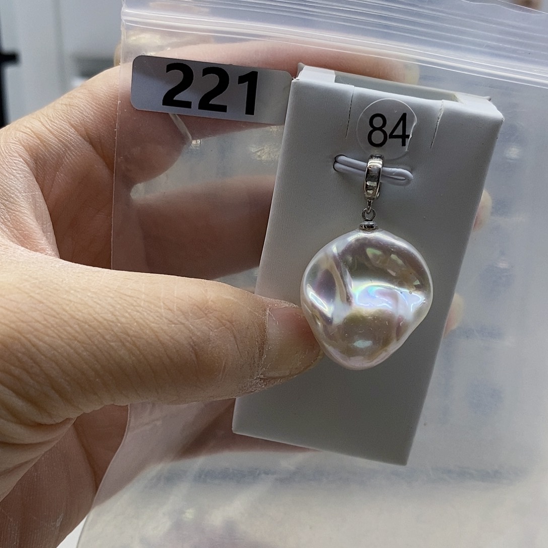 颈饰合金淡水珍珠