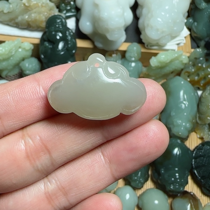 和田玉挂件未镶嵌