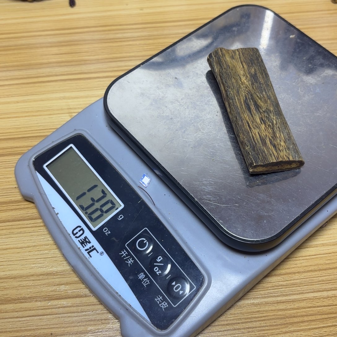 南***锦木奇楠原材料无事平安素牌13.8克
