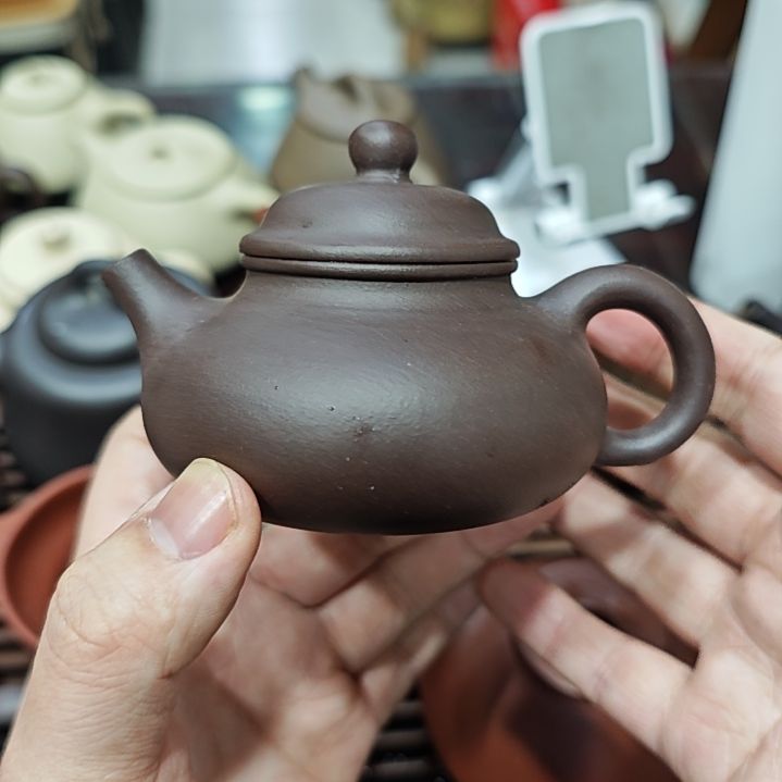 紫砂茶壶@**寶紫泥内推容天150cc