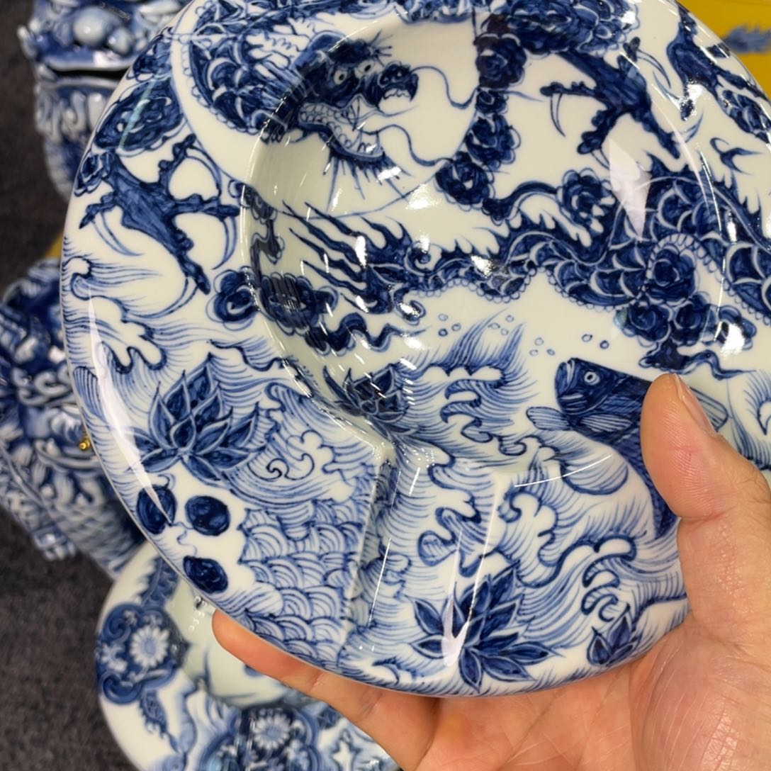 宁***远景德镇陶瓷手工手绘