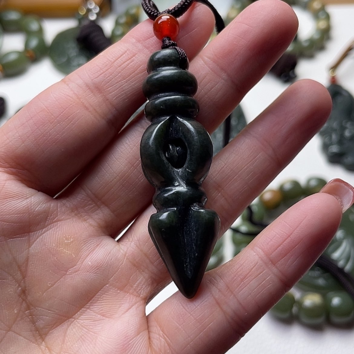 【闪购商品】和田玉手把件未镶嵌@****练