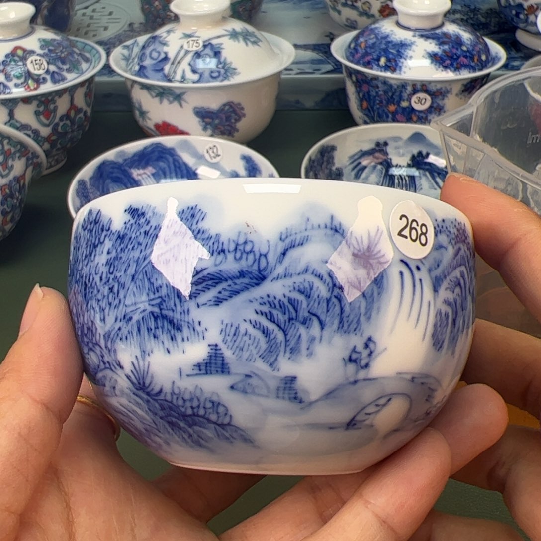 木木景德镇纯手绘茶具268