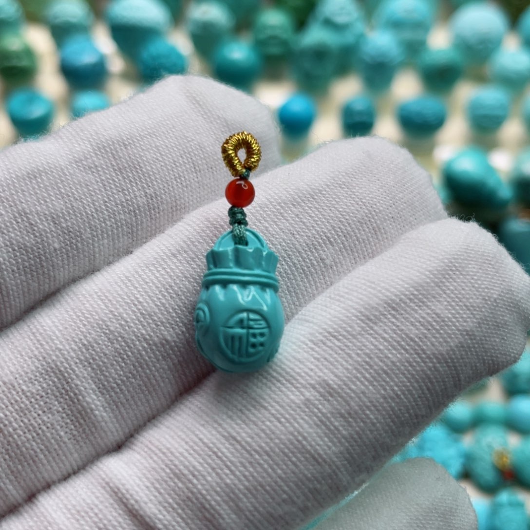 绿松石珠宝奇石未镶嵌