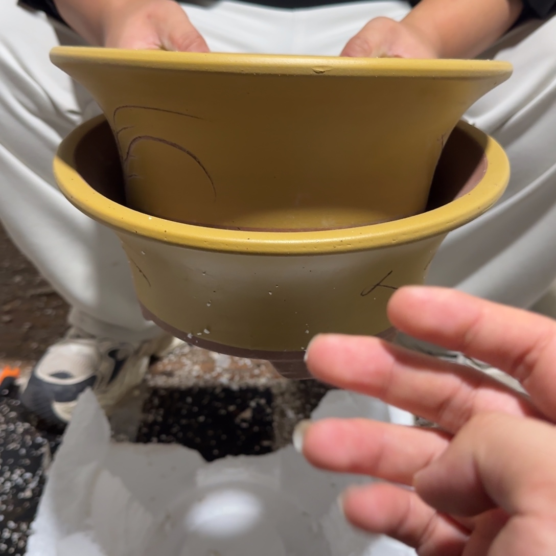 花盆紫砂瑕疵和瑕疵