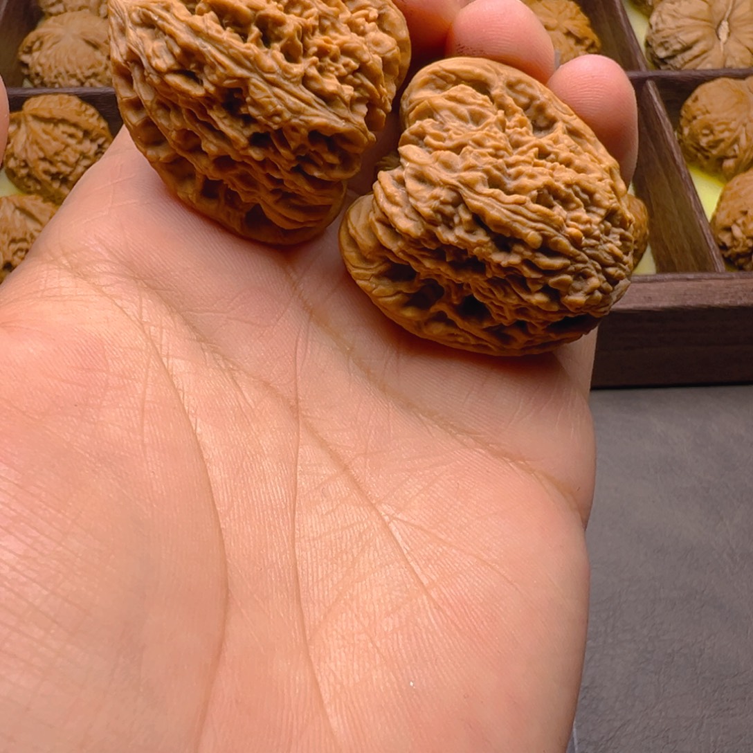 把件文玩核桃三角疆