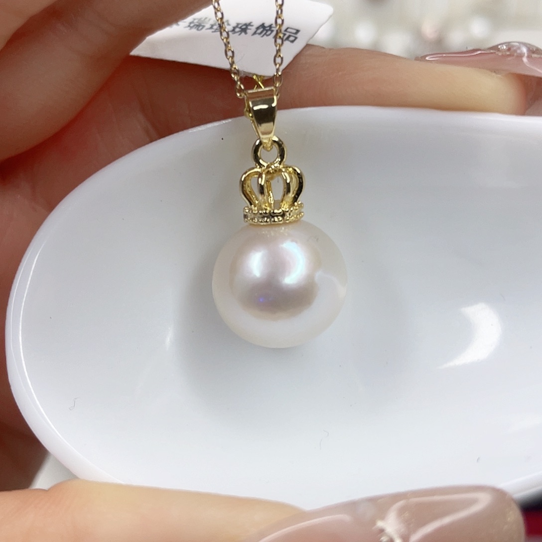 淡水珍珠未镶嵌吊坠(赠链)