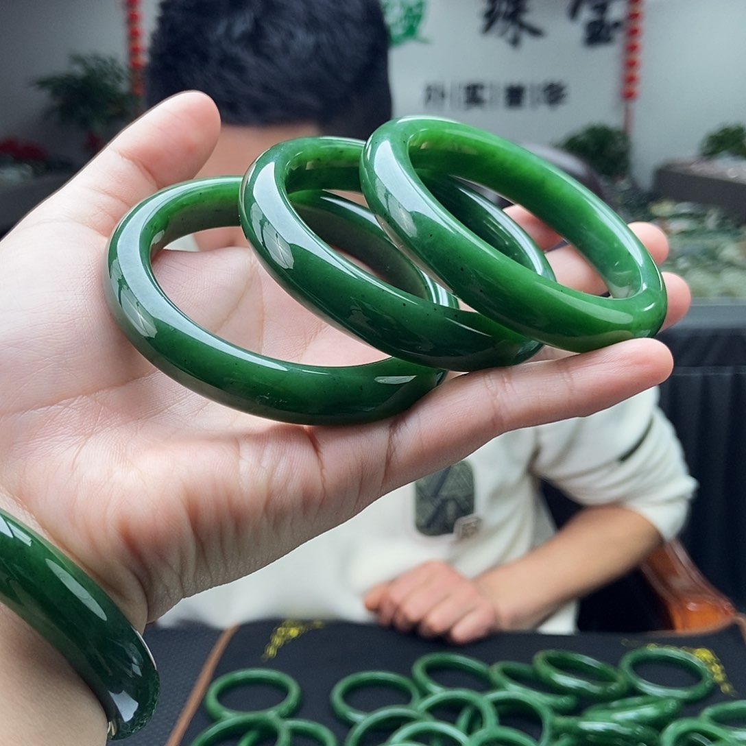 和田玉55-64颜色多样性发拍一发一未镶嵌