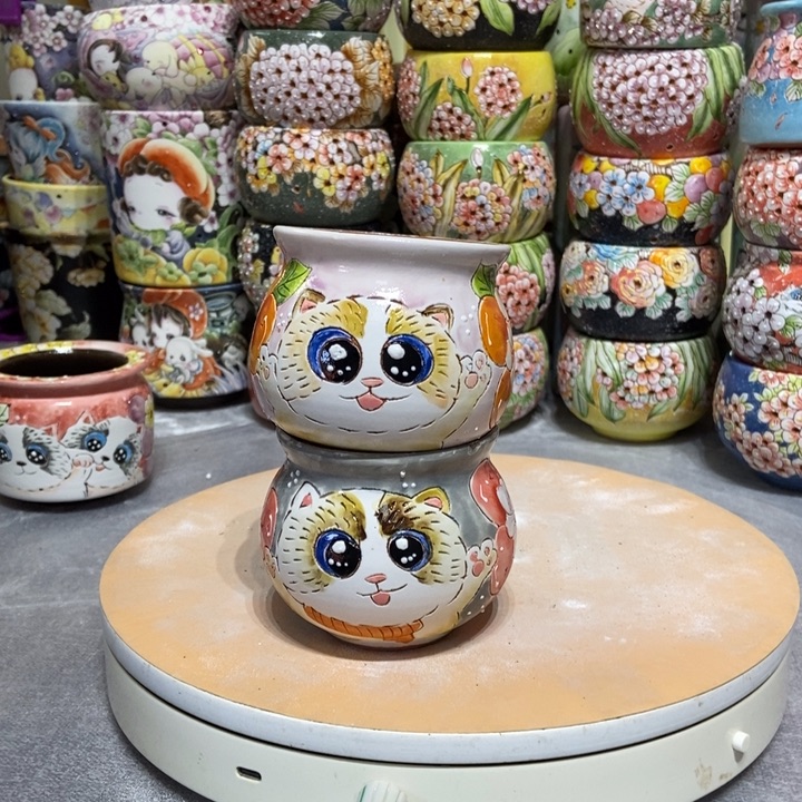 景德镇艺术手绘作品