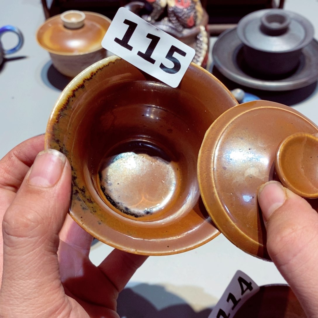 柴烧茶具陶瓷杯子