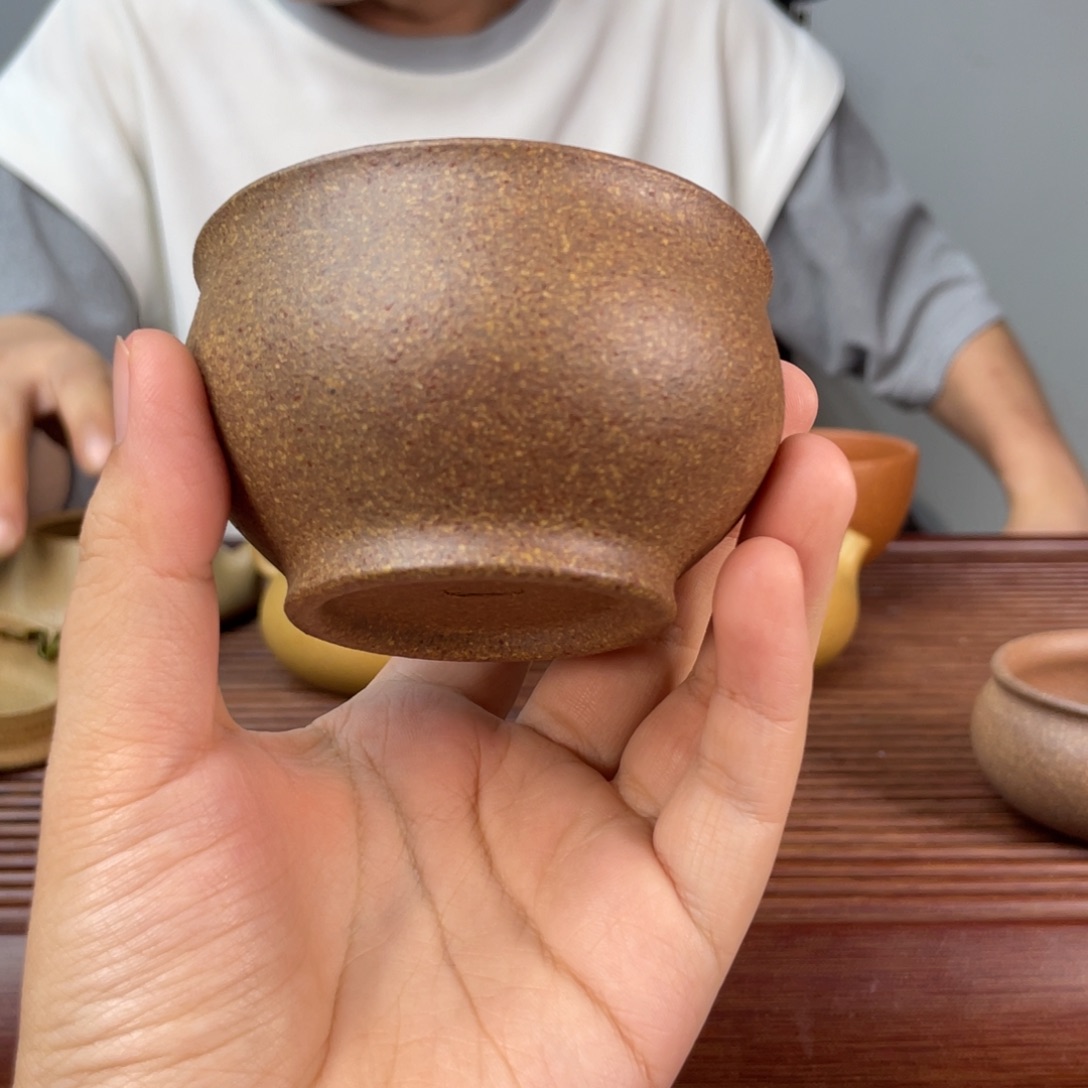 茶杯段泥降坡泥将军杯电高温120cc孤品