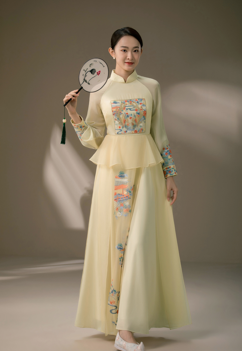 701-800新中式国风连衣裙