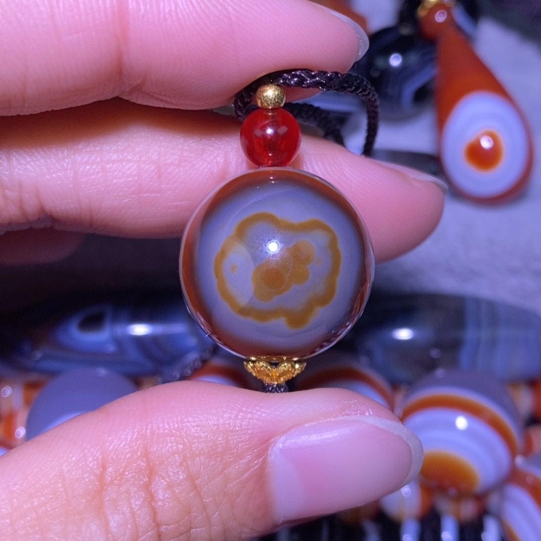 玛瑙/玉髓未镶嵌颈饰