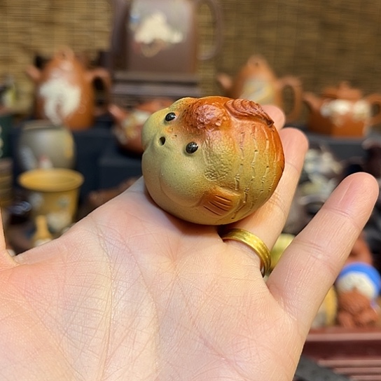 紫砂茶杯紫砂茶宠