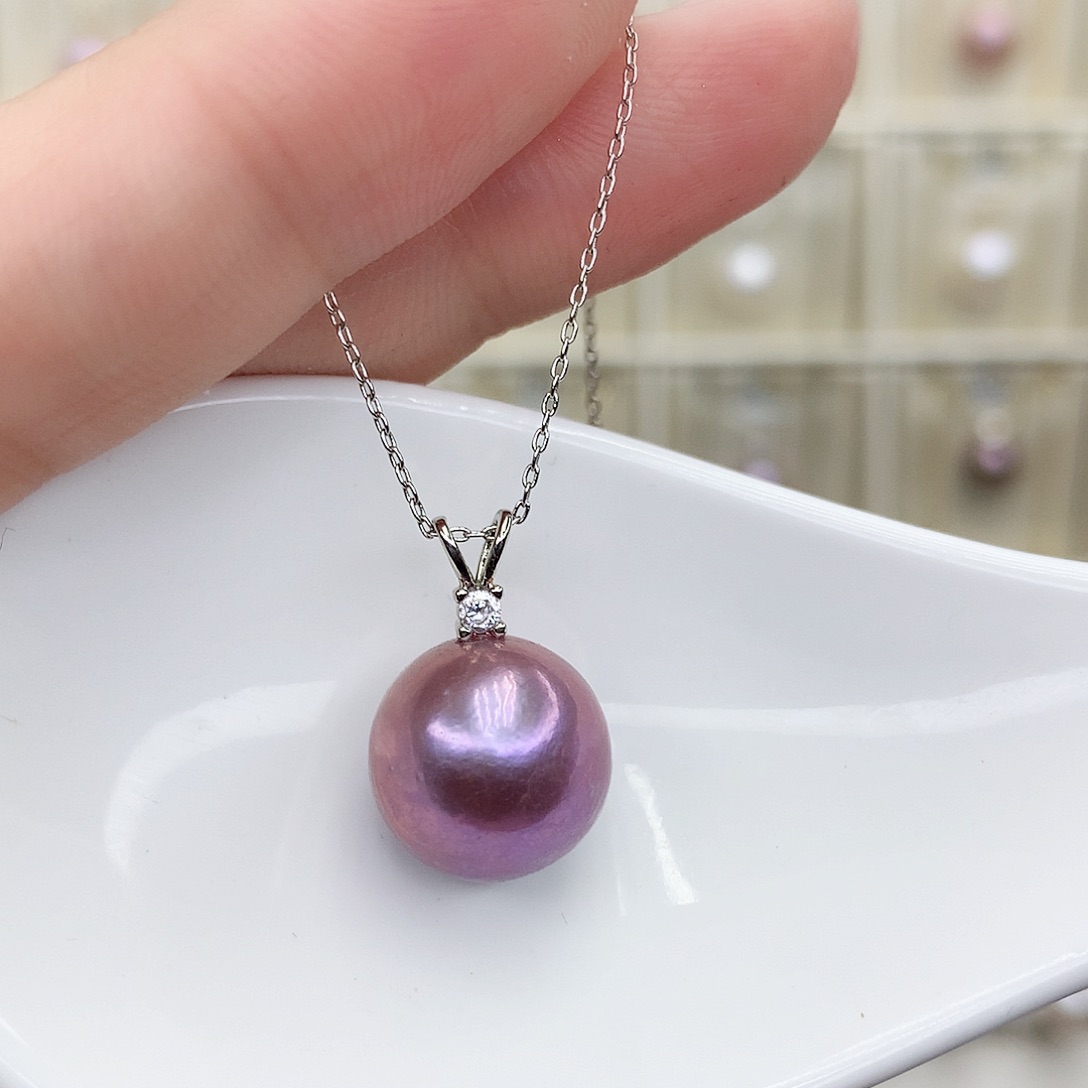 淡水珍珠颈饰合金