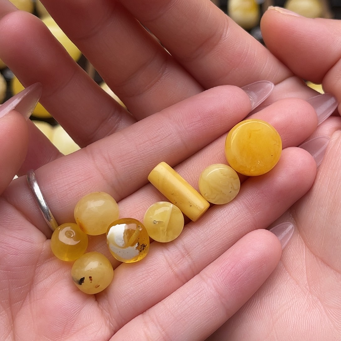 琥珀未镶嵌裸石蜜蜡梦