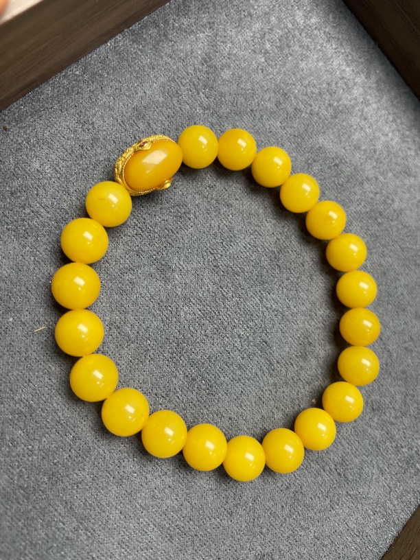 2044蜜蜡单圈手串8