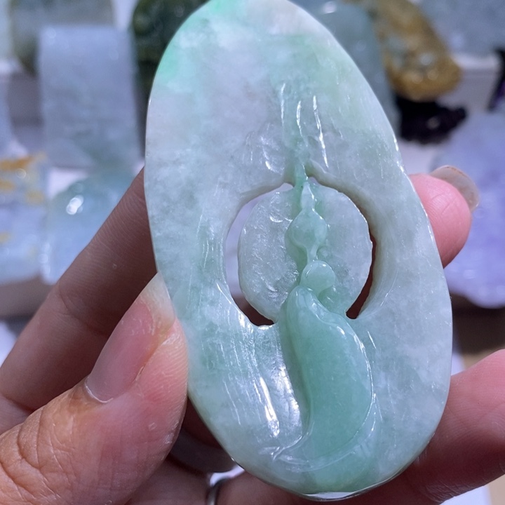 【闪购商品】未镶嵌挂件翡翠悟道