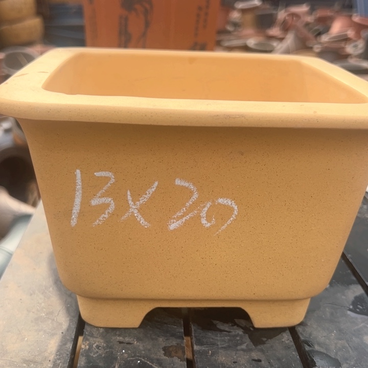 红陶紫砂四方微瑕