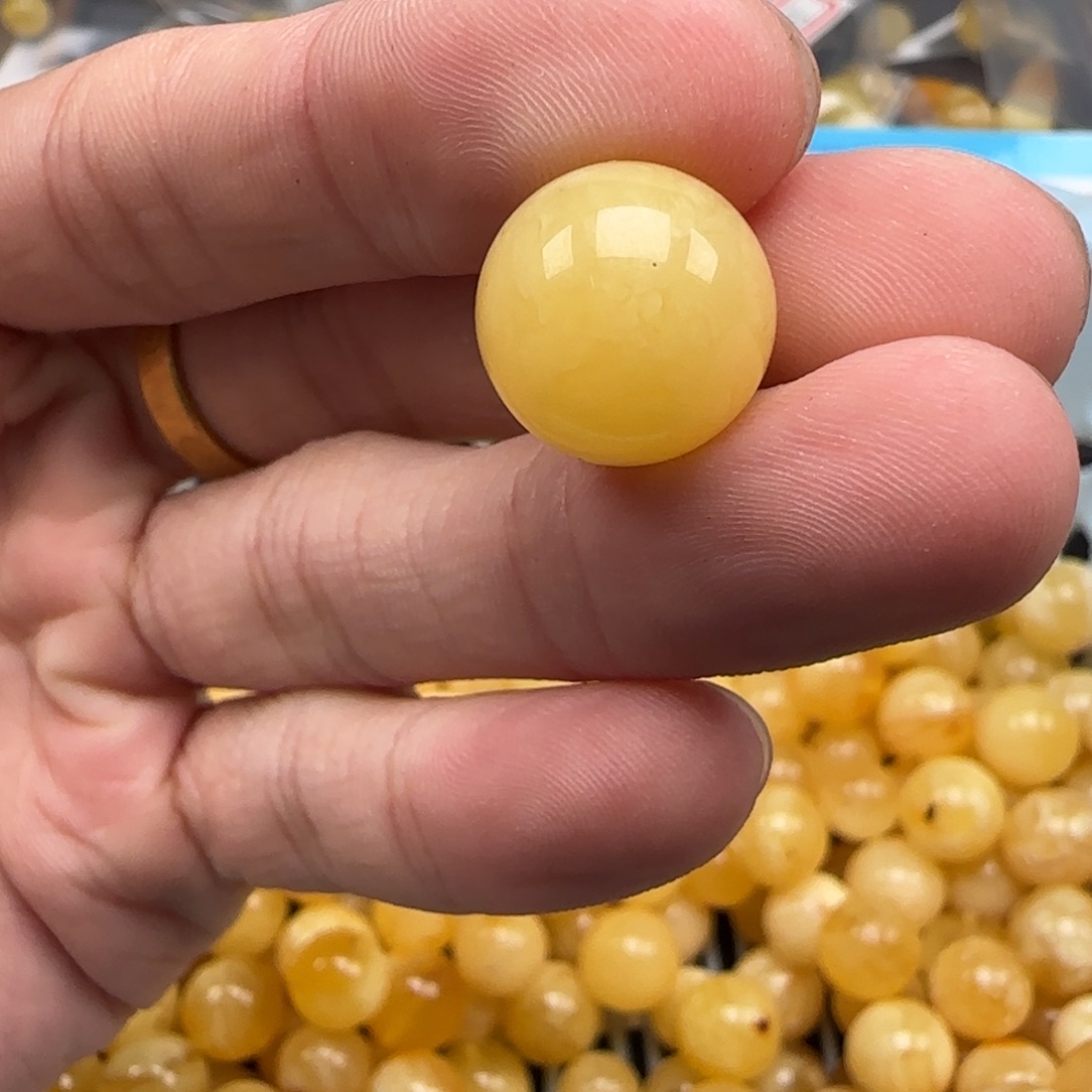 蜜蜡裸石未镶嵌天然c77