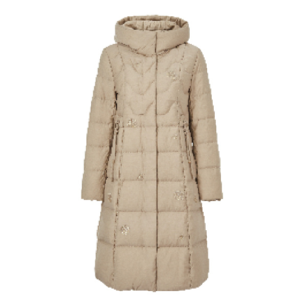 【达人专享】马天奴气质长款羽绒服VHA198DCH0