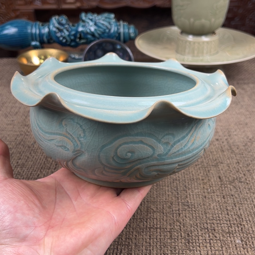 瓷片正能量陶瓷艺术品