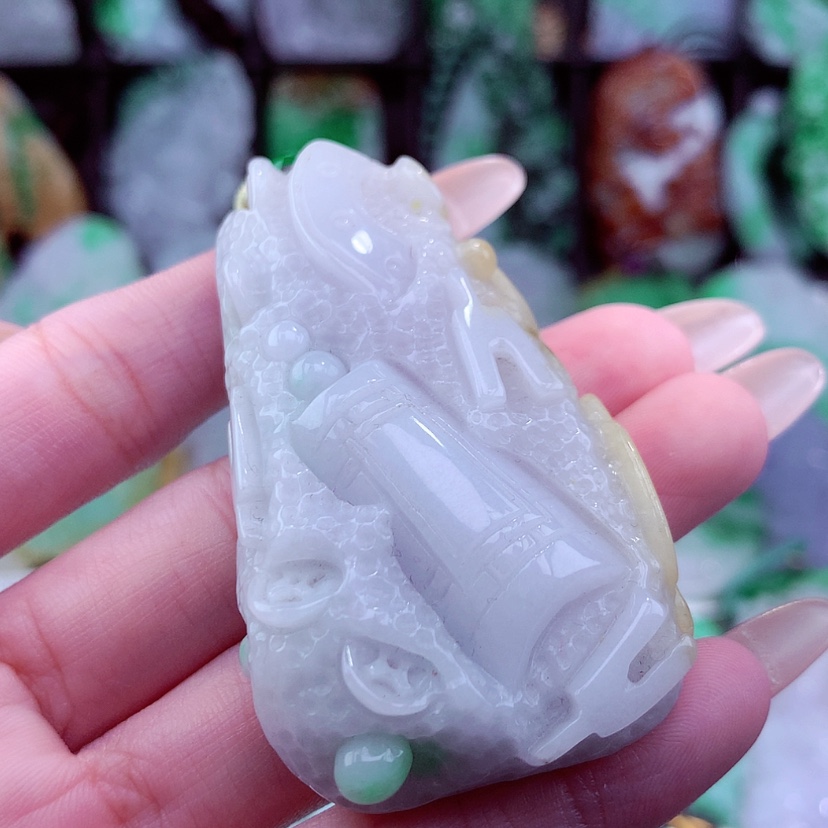 【闪购商品】翡翠颈饰未镶嵌天然