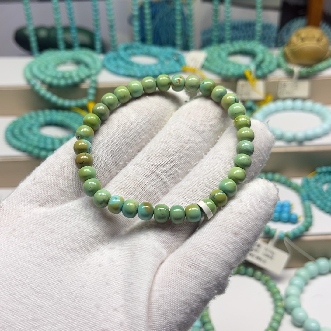 绿松石未镶嵌手链