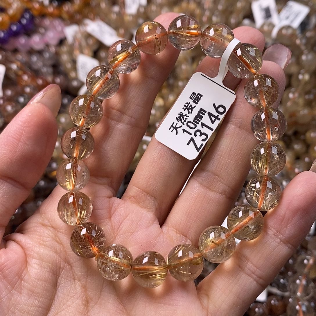 水晶手链未镶嵌水