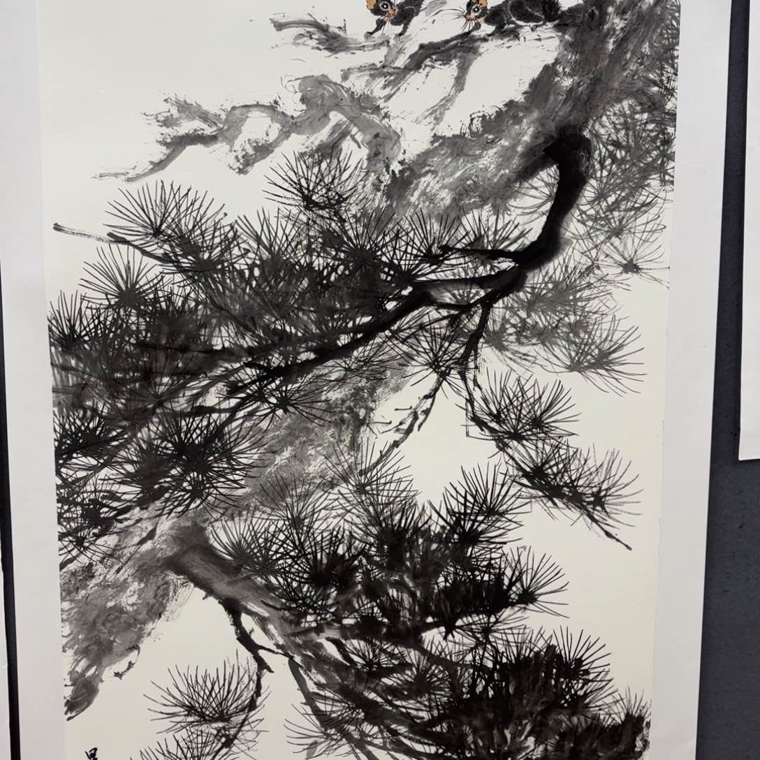 国画赵晨星四尺李欣主播