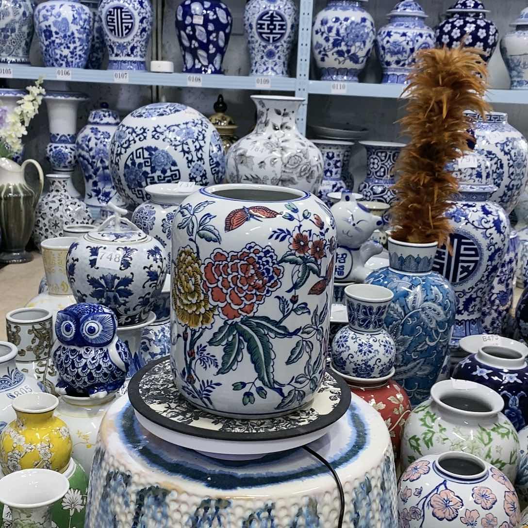 【闪购商品】摆件直筒瓶瓷器…………………………