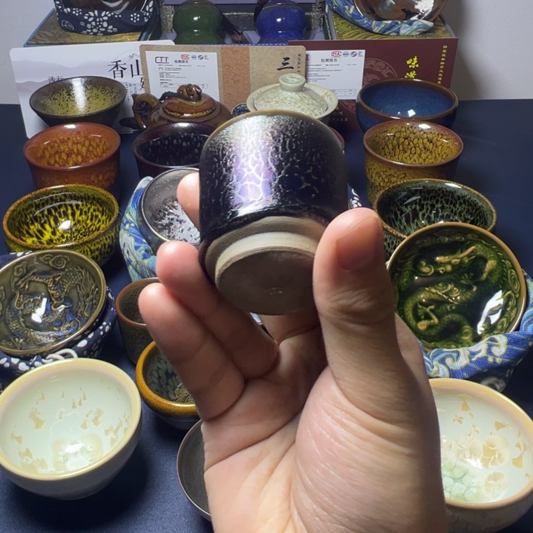 茶盏建阳建盏喝茶主人杯