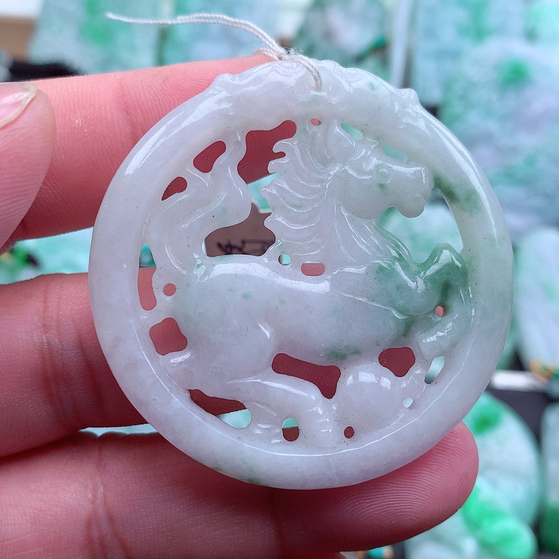 翡翠吊坠(不含链)未镶嵌