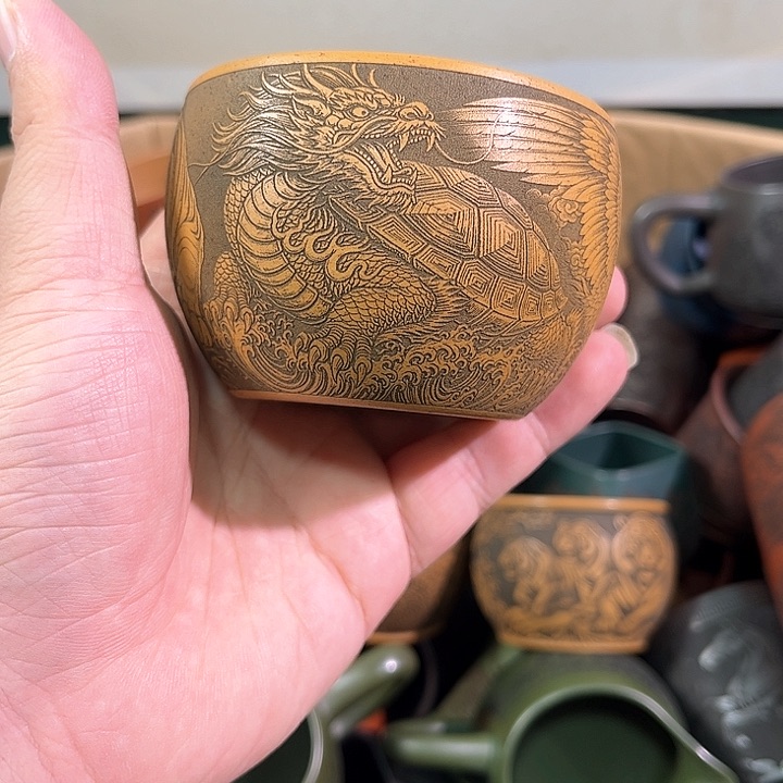 茶杯紫砂全手工紫砂主人杯