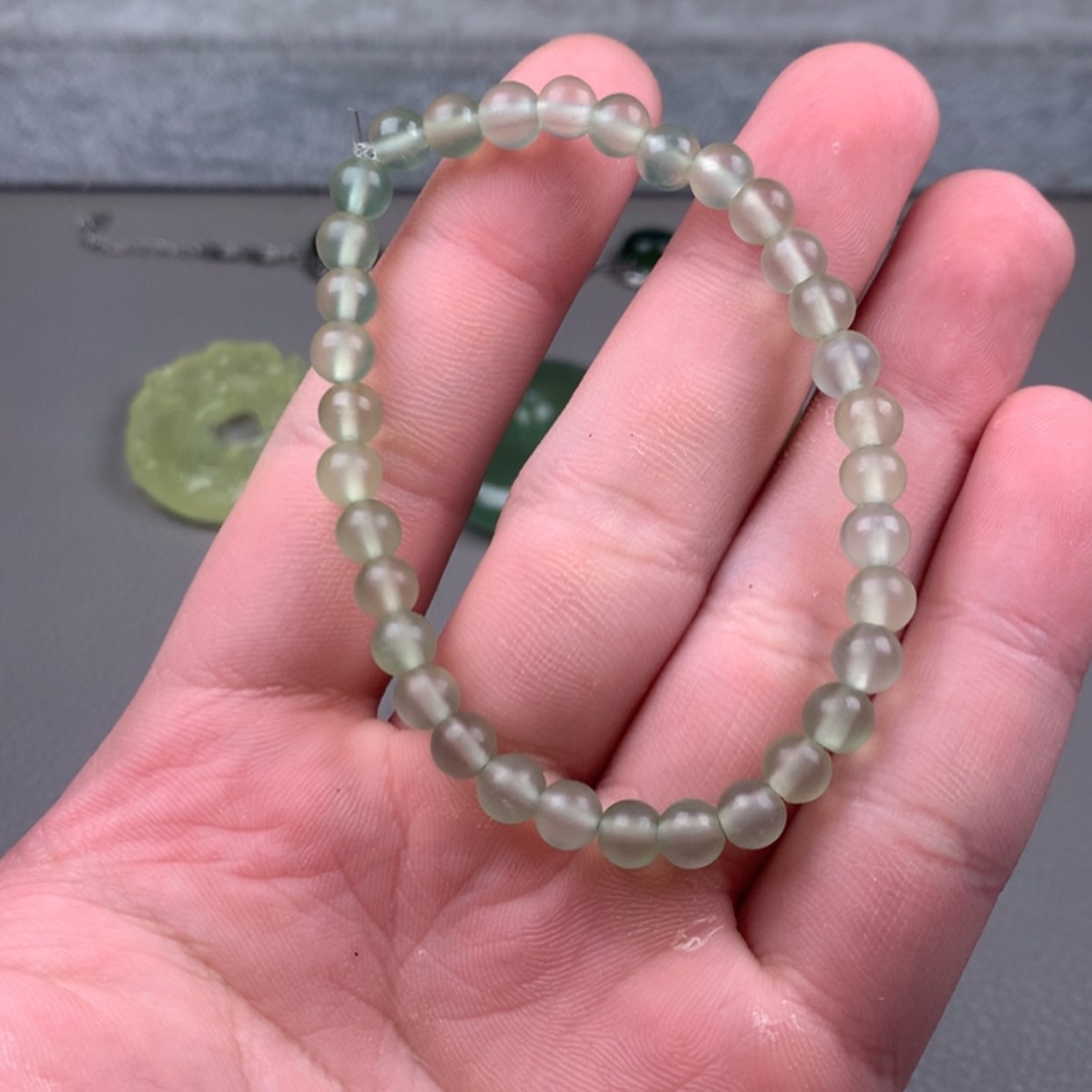 【闪购商品】未镶嵌蛇纹石玉岫玉