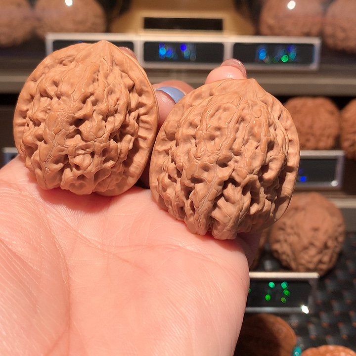 壯*文玩核桃把件霸王