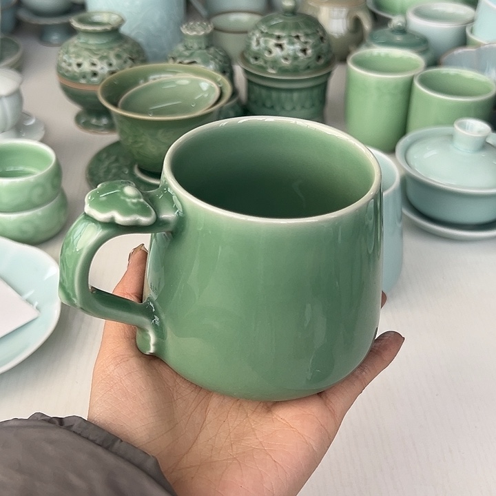 小米茶器龙泉青瓷